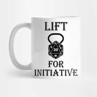 Kettlebell D20 Lift For Initiative Mug